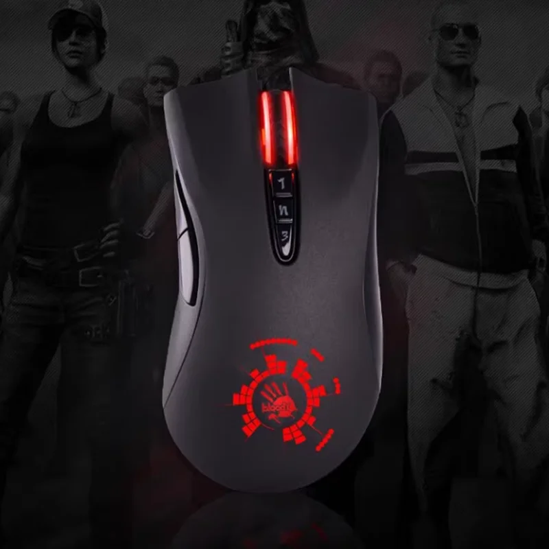 A4tech Bloody A91 Wired Usb Gaming Programming Mouse Macro Mouse Wired Mouse Rgb 4000dpi Gaming Mouse Gaming Birthday Gift