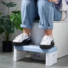 

Складной табурет для унитаза, табурет на корточках, детский табурет для беременных женщин, мягкая подставка для ног, мягкая пластиковая подставка для унитаза