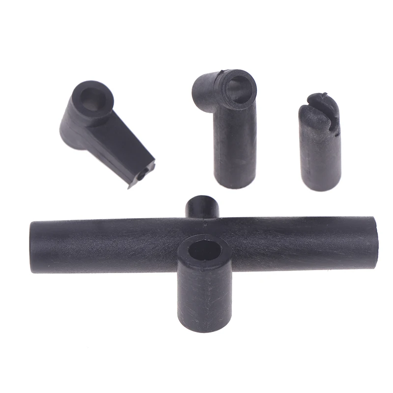 1 セット凧フレームコネクタプラスチックロッド交換部品サポートスティックティーアングルストレートコネクタ摩耗