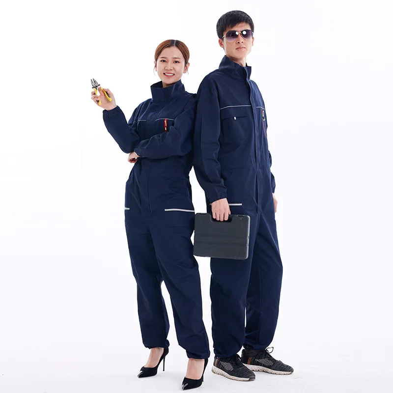 Work Overall Uniforms Men Women Working Coveralls Welding Suit Car Repair Workshop Mechanic Plus Size Clothes warehouse Workwear