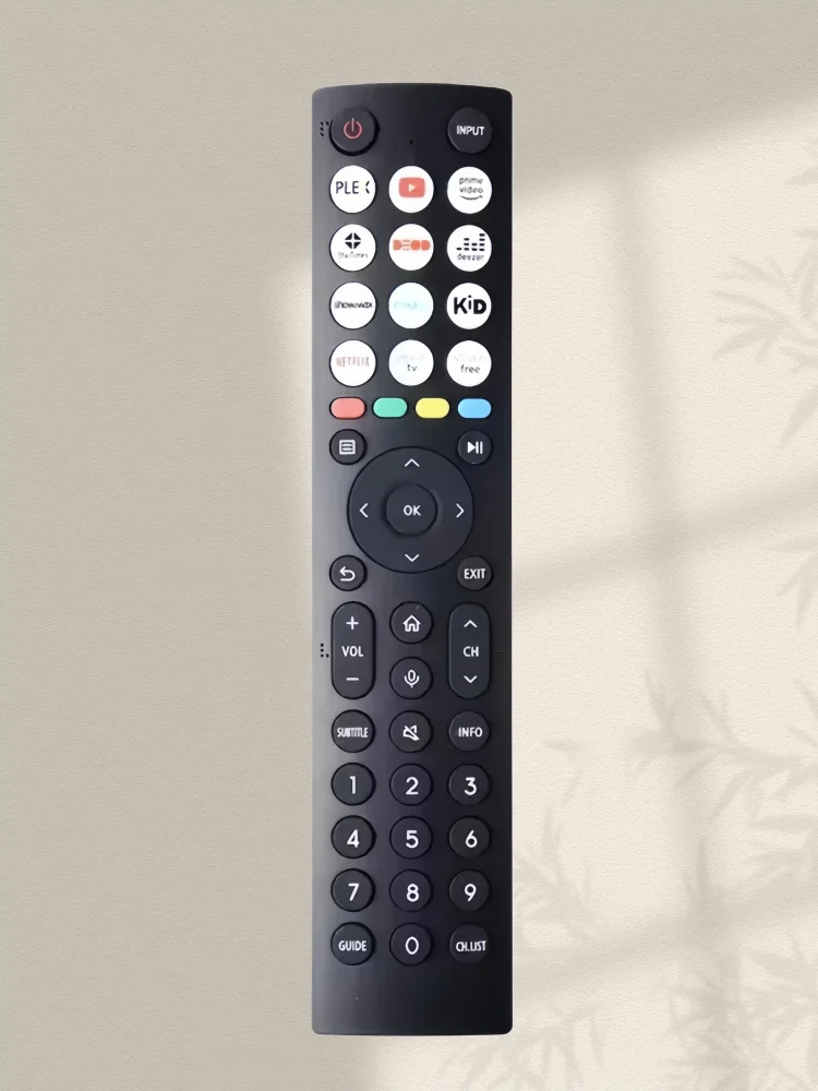 Kompatybilny z pilotem Hisense TV ERF2I36H, zamiennik części zamiennych, bez funkcji głosowej. — zdjęcie produktu 7