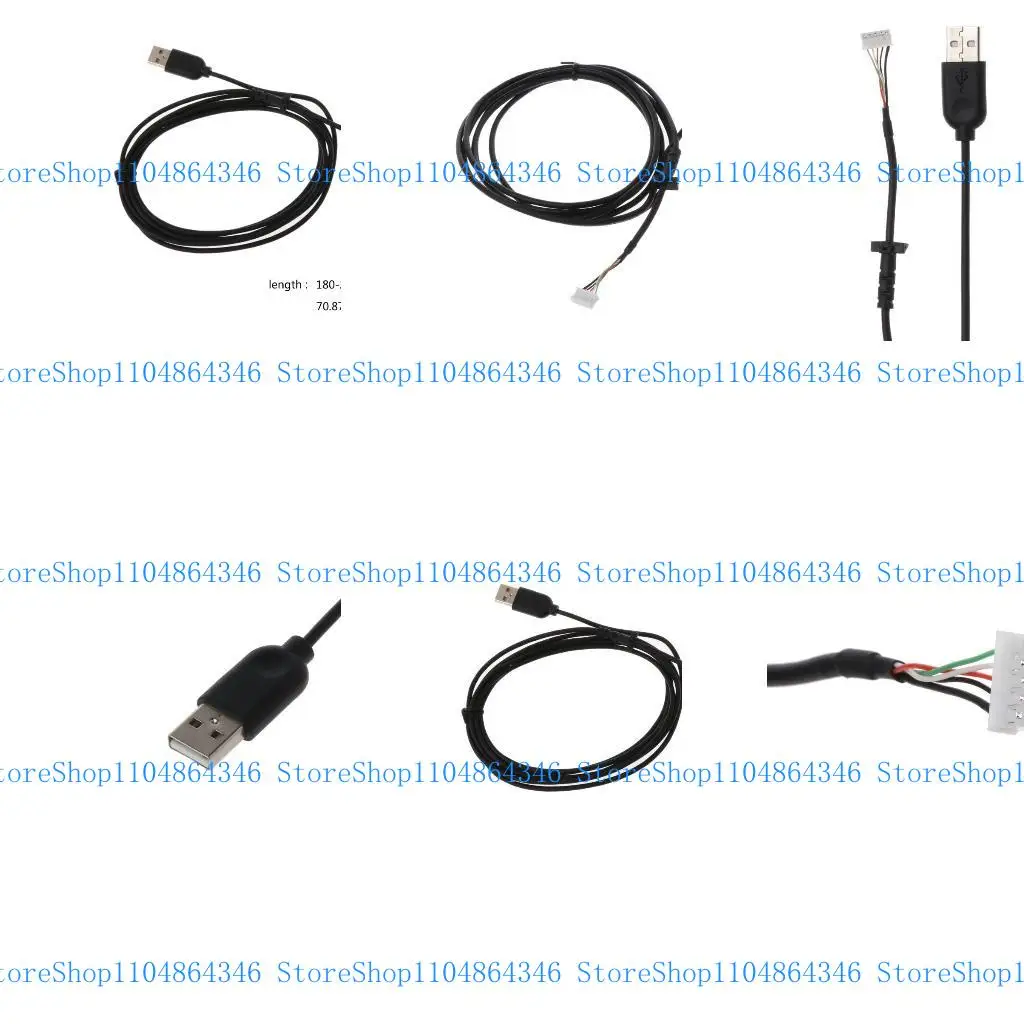 

5ASD USB -мышиный кабель для G102 Gaming Mouse PVC Line Line