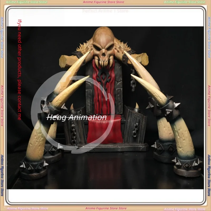 

【В наличии】Модель Warcraft, статуя орда-трона, адаптированная к оркерам-митили, игрушки без герои