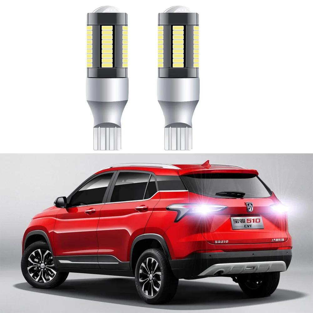 

2 шт. для Baojun 510 2017 2018 2019 2020 2021 LED Резервное копирование лампа фонаря заднего хода Canbus без ошибок