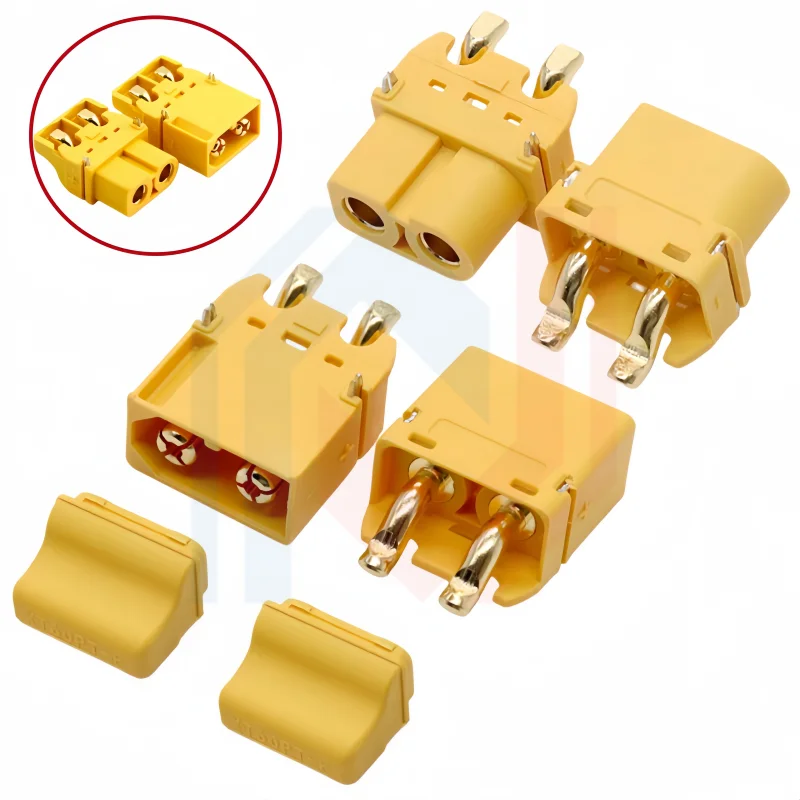 

XT60PT-F / XT60PT-M model aircraft plug,XT60 vertical plug 30A DC lithium battery