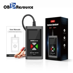 OBDResource Car Battery Tester, BM580, 6V 12V, Car Battery Capacity Tester, Analyzer 100-2000CCA, Cranking Charging Voltage Test