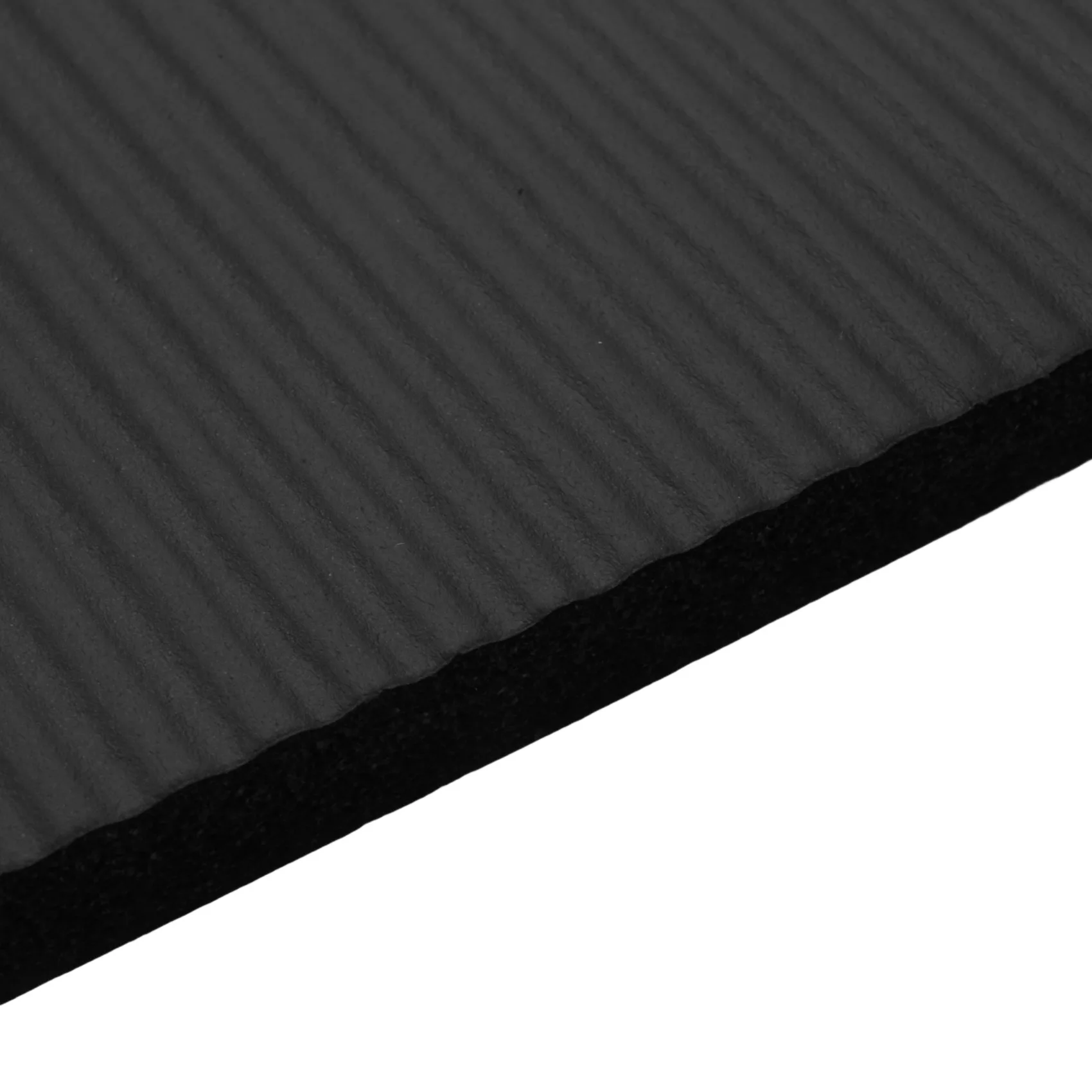 

ABAZJ Pilates Workout Mat Thick 60X25X1.5Cm Yoga Knee Pad Cushion Extra Support For Knees Wrists Elbows Black
