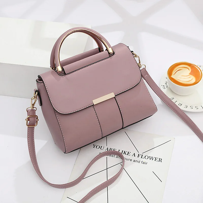 High-grade Bag Versatile Women's New Style Simple Shoulder Crossbody Women Leather Handbags Purse Messenger High Quality Luxury 