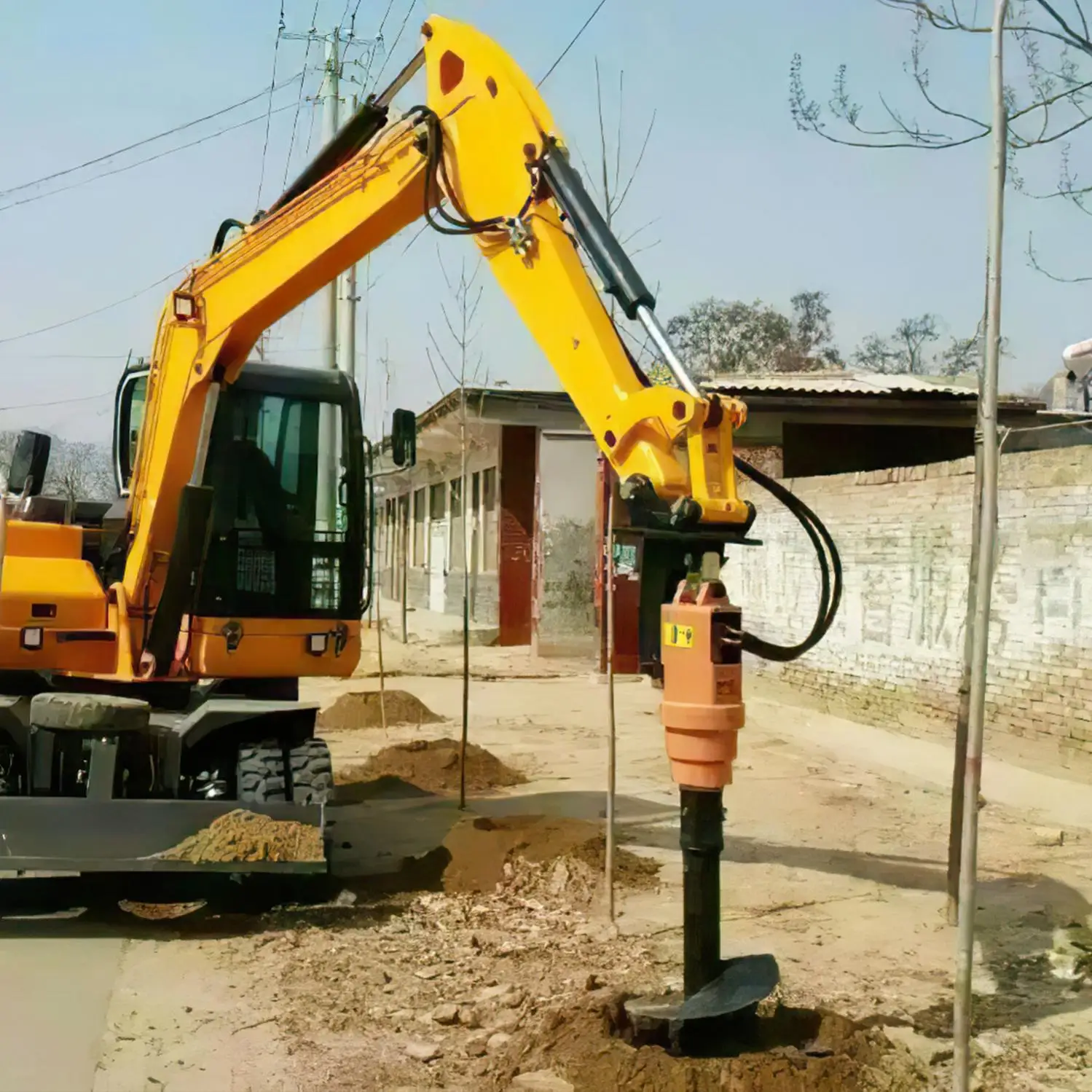 Picture 4: 2026 New Model Durable High Quality Suitable for Multi-specification s Spiral  Work Earth Drill for