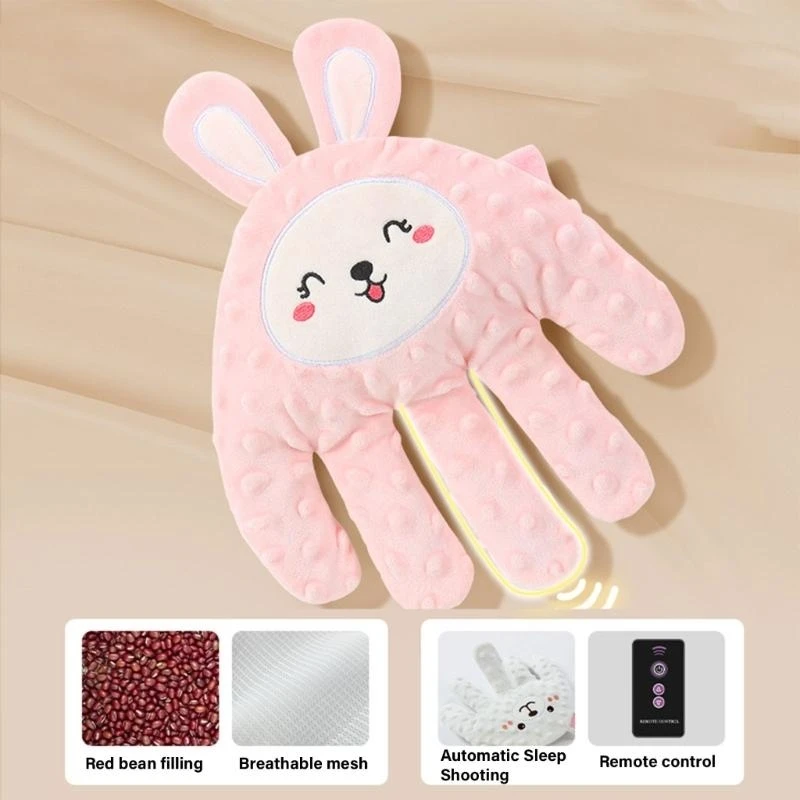 Mano lenitiva per il cuscino per pressione per neonati per neonati cuscino traspirante per animali da cartone animato con