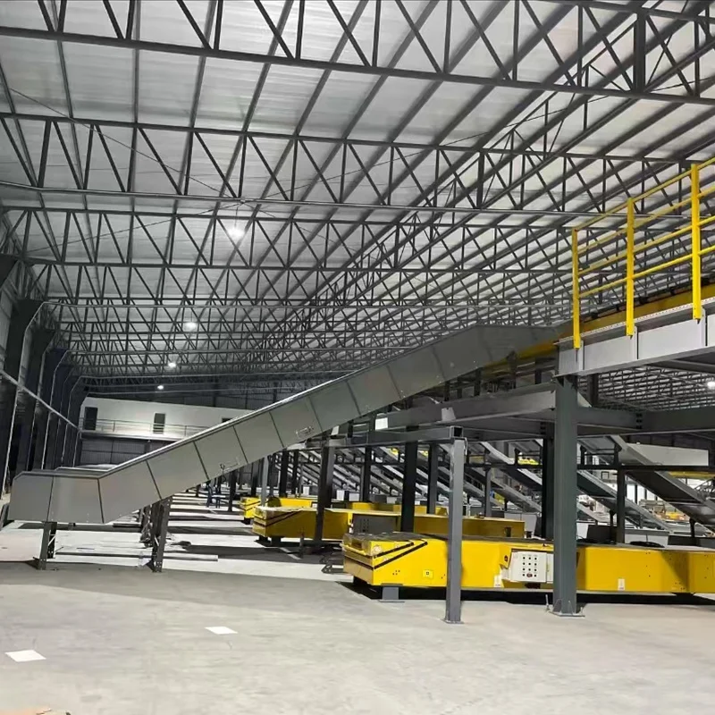 Attrezzatura di smistamento automatizzata flessibile Truelisort Selezionatore a nastro incrociato con facile installazione e smistamento multidirezionale