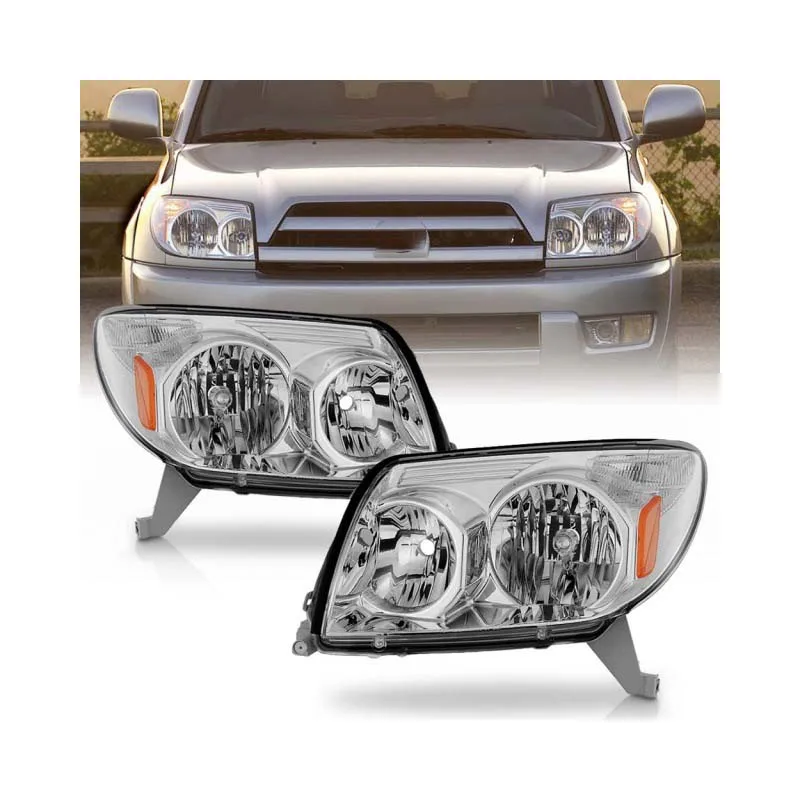 

1 Pair Headlight Head Light for Toyota 4RUNNER 2003 2004 2005