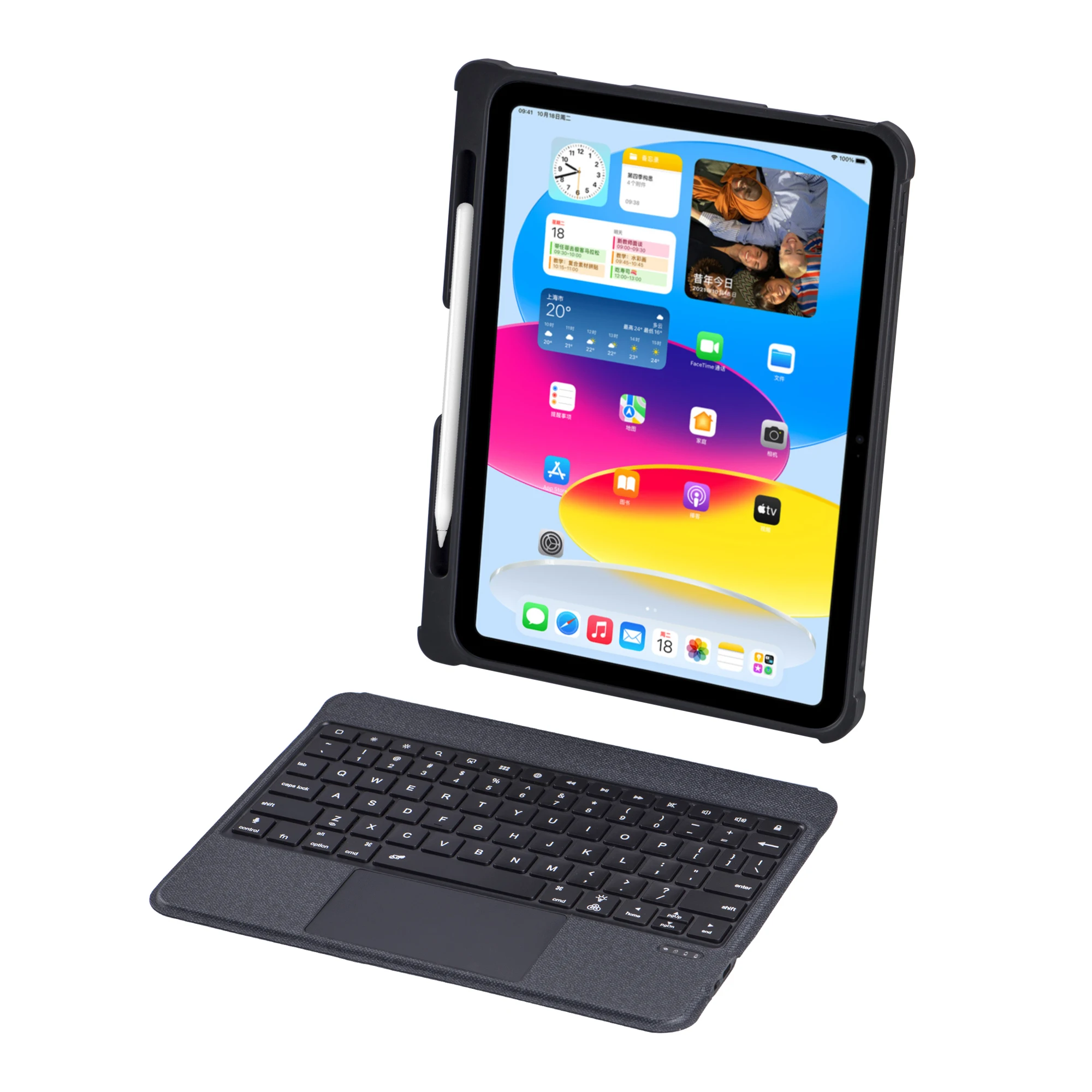 

Hot Sale Magic Keyboard for iPad Pro iPad 10 10.9inch Backlit Wireless Keyboard with Trackpad for iPad