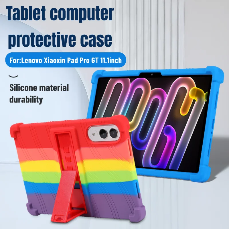 

For Lenovo Xiaoxin Pad Pro GT 11.1inch Tablet Case Shell Shockproof Silicone Tablet Cover Lightweight Kids Friendly