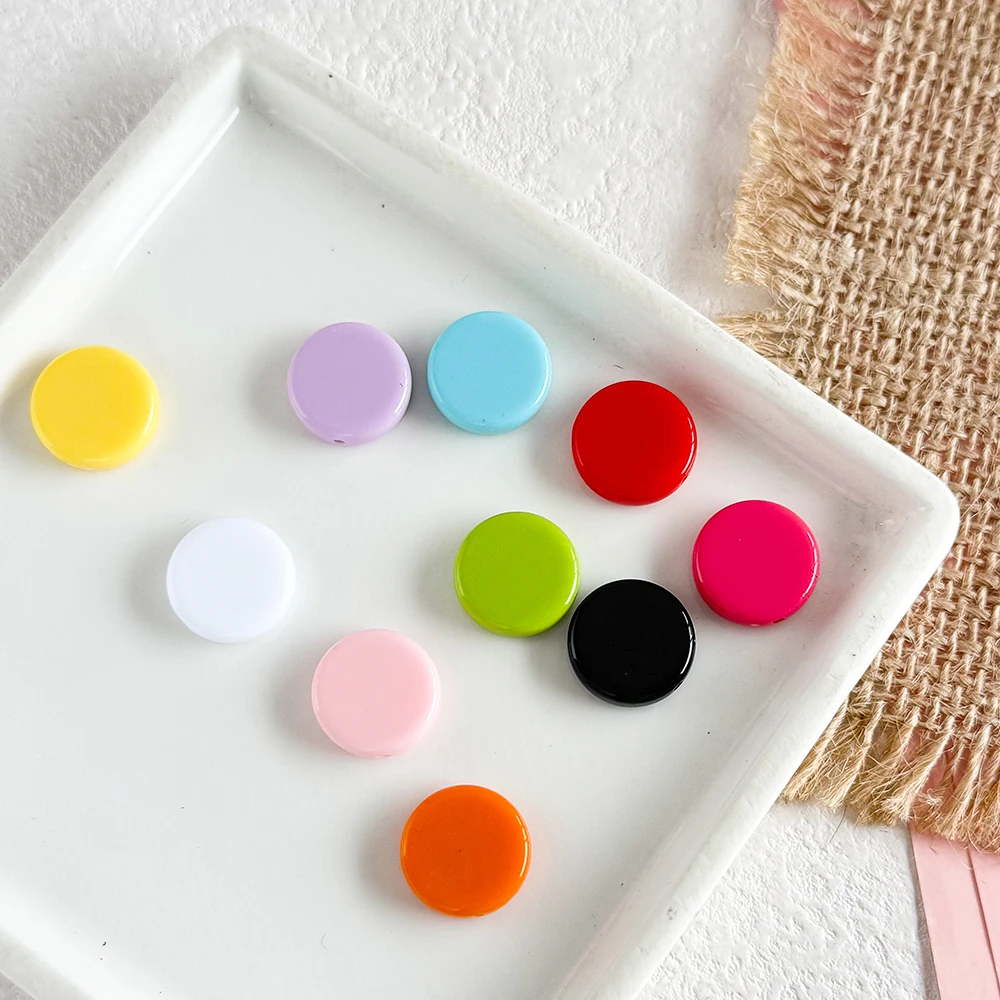 

Cordial Design 750Pcs 14*14MM DIY Fancy Beads/Solid Effect/Hand Made/Jewelry Findings & Components/Coin Shape/Acrylic #19107