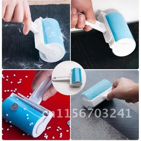 Washable Clothes Reusable Lint Remover Dust Wiper Cat Dog Comb Shaving Hair Pet Hair Remover Brush Sticky Roller Laundry Product