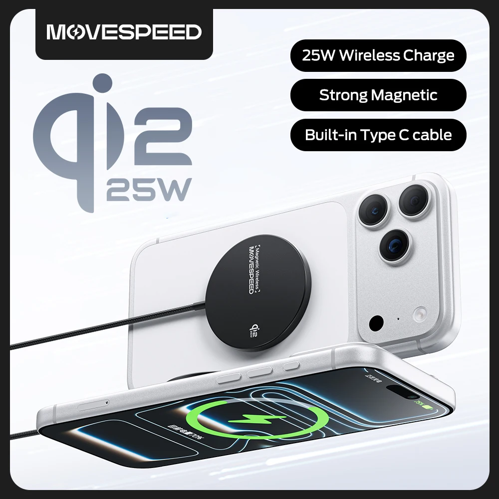MOVESPEED Qi2 Magnetic Wireless Chargers
