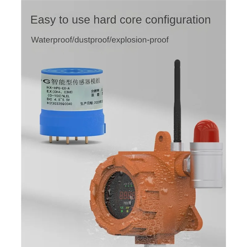 AC57-SNDWAY Explosion-Proof Combustible Gas  Can Support 4G Network Transmission All-In-One Installation Instruments