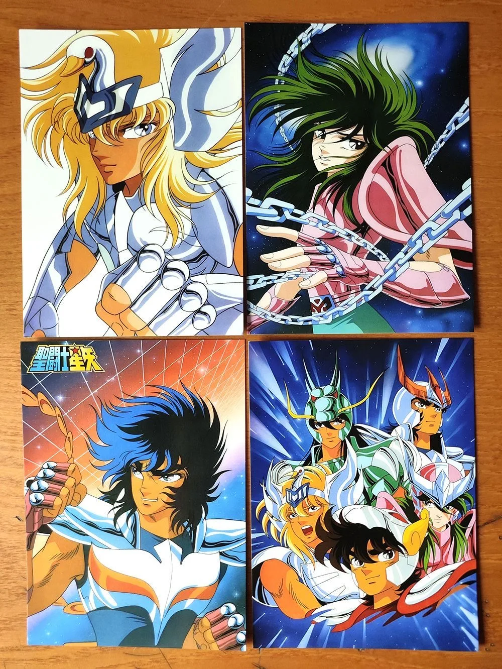 Saint Seiya Character Card Bronze Saint A set of 12 Postcards shiryu Hyoga Shun ikki Pegasus Dragon Cygnus Andromeda Phoenix - Image 4
