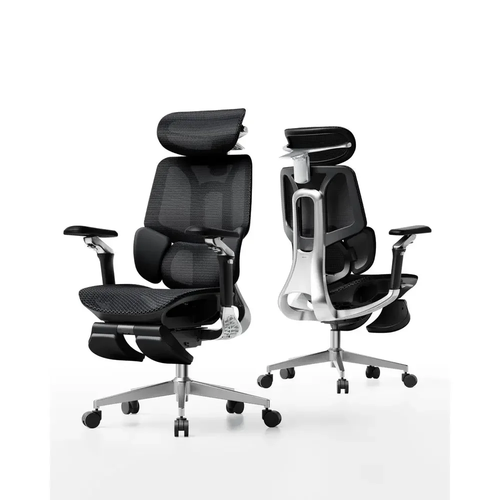 

E3 Pro 2026 Edition Ergonomic Office Chair, Mesh Desk Chair with 3Zone Floating Lumbar Support, Upgraded 4D Headrest, 720 Armre