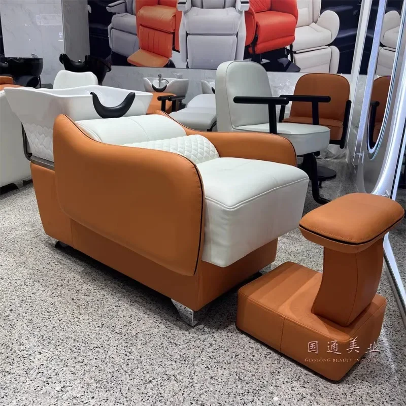 غسل سبا هيدسبا تدليك شامبو حوض كرسي صالون الحلاق معدات التجميل مصفف الشعر سرير Sandalye المياه علاج الجمال