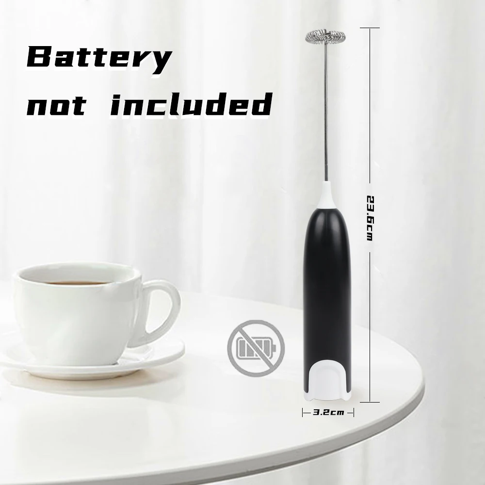 G26-0117 Milk Frother Handheld Battery Operated Portable Automatic Electric Milk Frother For Coffee Mixer