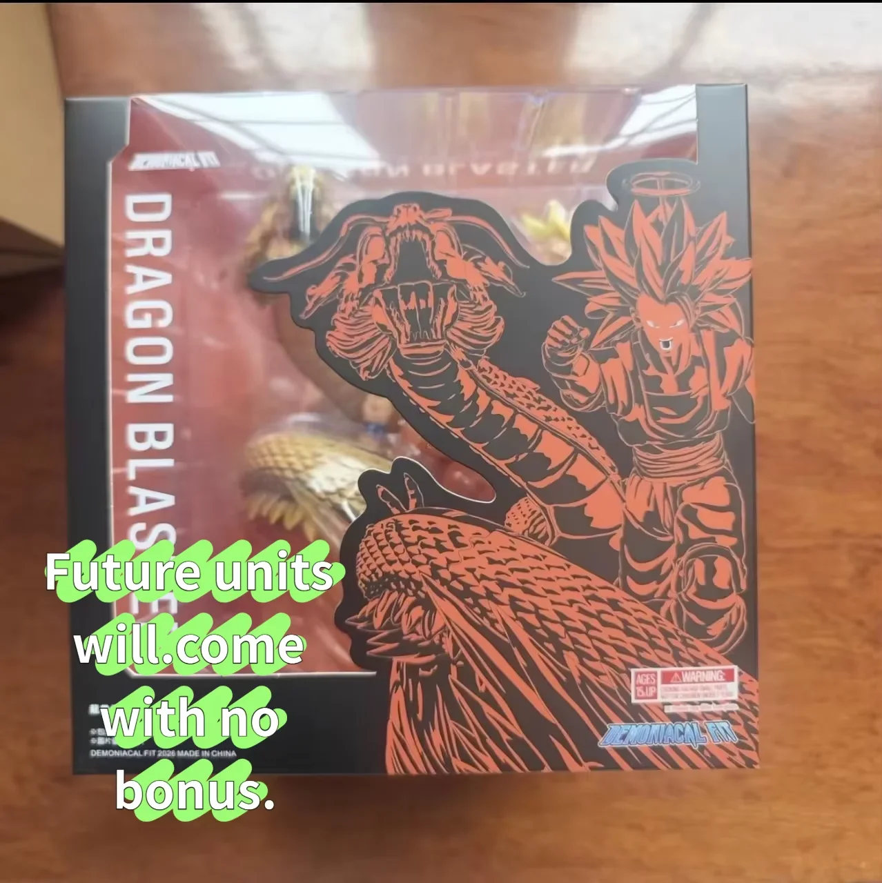 Op voorraad Demoniacal Fit SSJ3 Goku Figuur Dragon Ball Z SHF Super Saiyan Goku Beeldje Dragon Blaster Actiefiguren Model Speelgoed