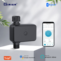 GIRIER Tuya Smart Water Timer Bluetooth Programmable Sprinkler Timer for Garden Soaker Hose/Drip/Lawn Irrigation Work with Alexa