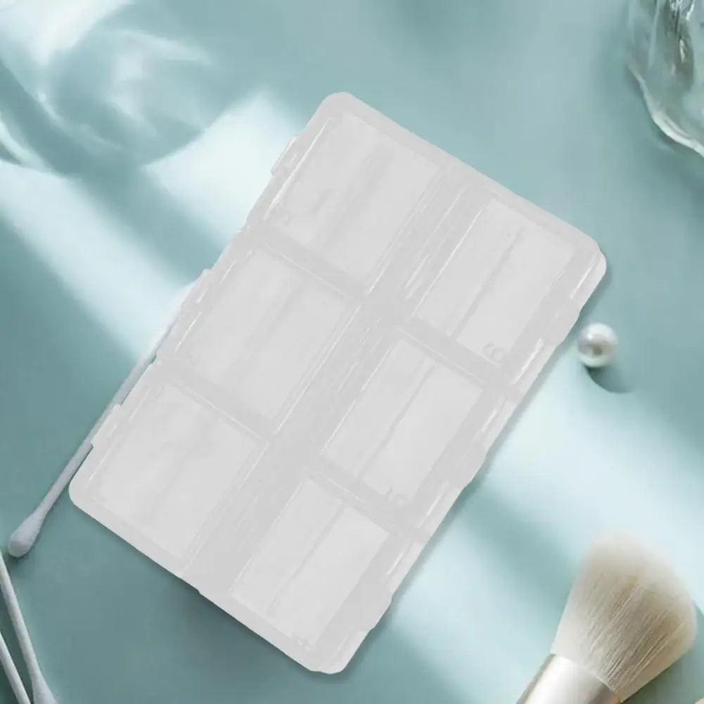 Storage Box High Quality ABS Nail Case Jewelry Beads Tips Empty Divided Storage Box Case for Earing