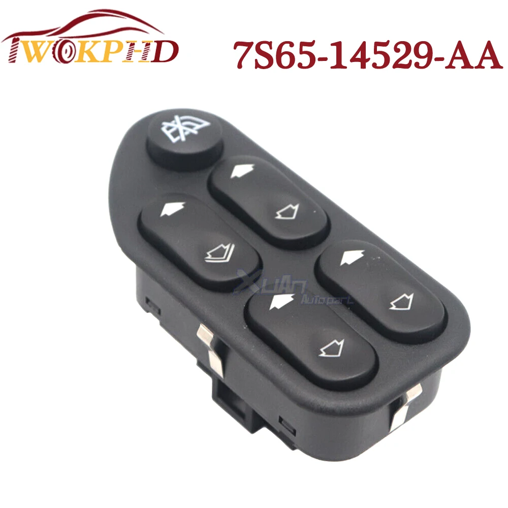 CAR Electric Master Power Window Switch Control Button 7S65-14529-AA For Ford Ranger Fiesta Ecosport 04-08 For Mitsubishi Space