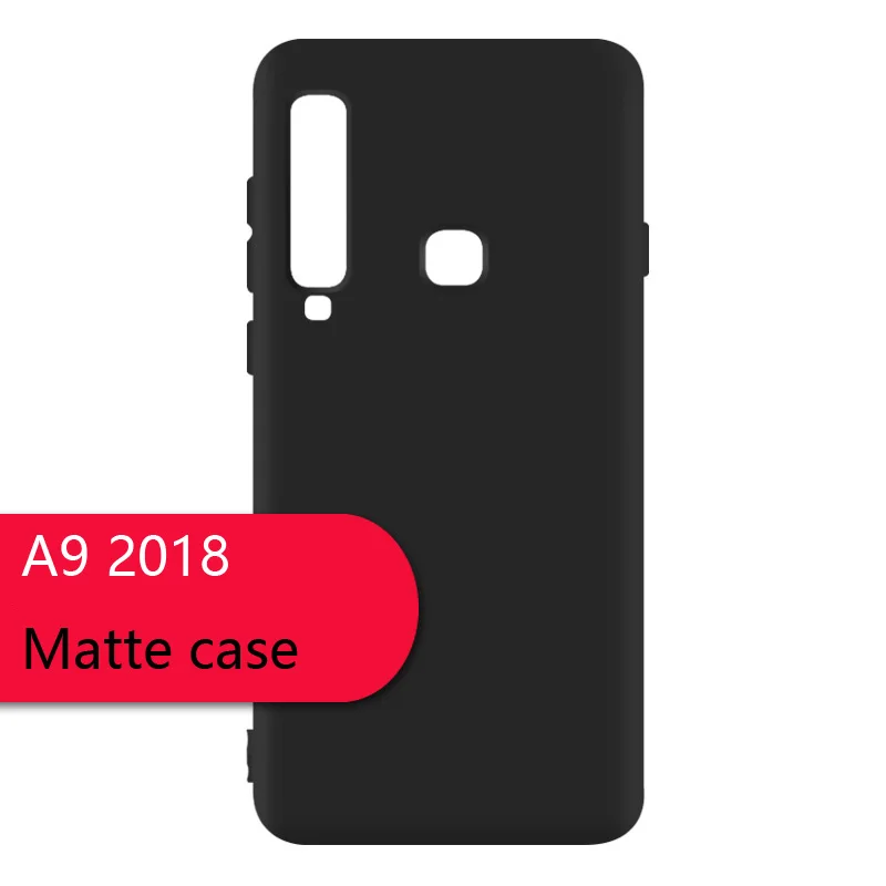 For Samsung Galaxy A6 A6+ A7 A8 A9 2018 Case Soft Silicone TPU Matte Pudding Cover For Samsung A6 + A6 Plus A8 Plus 2018 Case