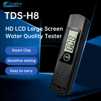 TDS Meter Digital Water Tester 0-9990ppm Drinking Water Quality Analyzer Monitor Filter Rapid Test Aquarium Hydroponics Pools