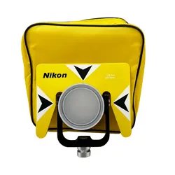 YELLOW  SINGLE PRISM Compatible With NIKON TOTAL STATION -30/0mm 5/8x11 female thread