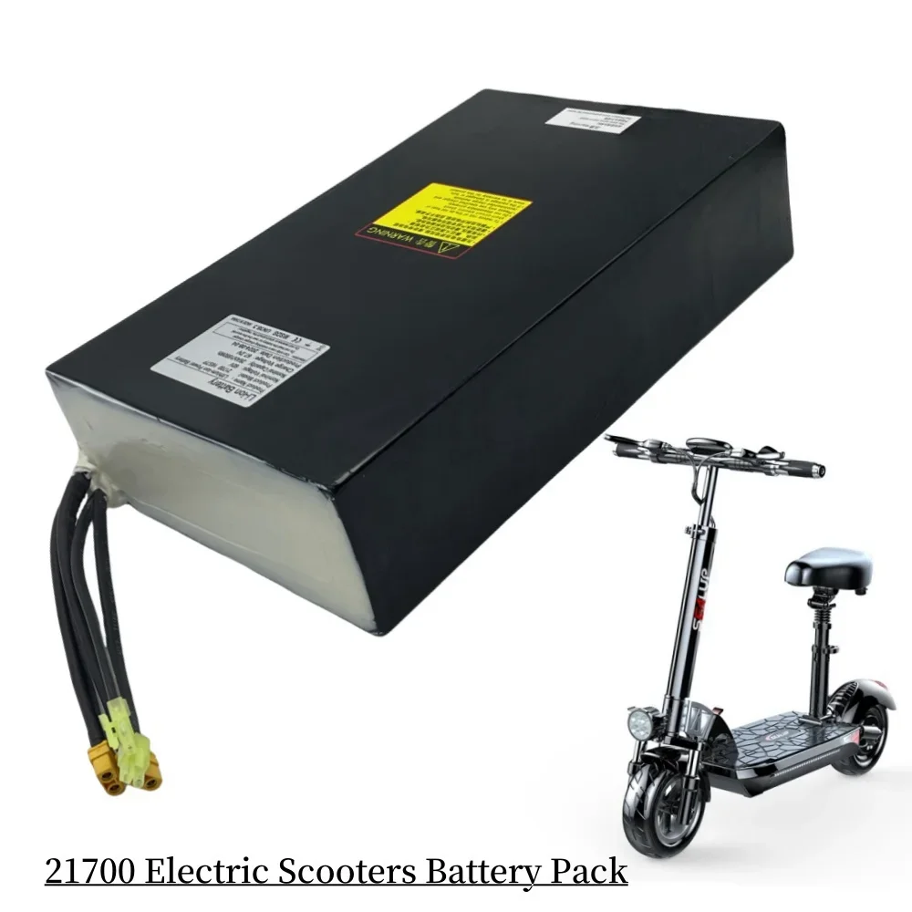 16S7P 60V 33.6Ah/33600mAh 21700 lithium-ion battery pack,Suitable For Dual Drive Scooter Battery