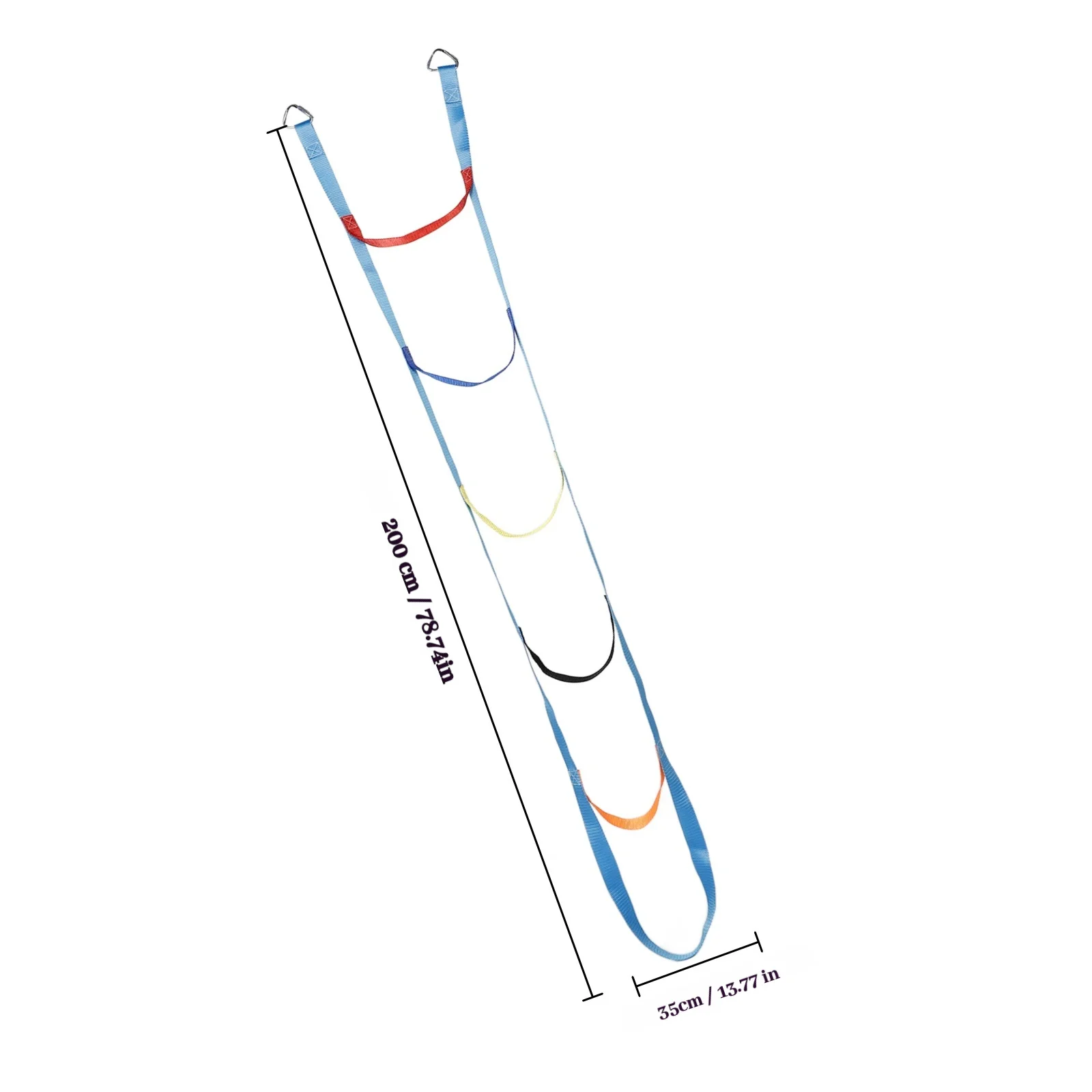 Escada de corda de escalada para crianças durável ao ar livre indoor playground crianças corda subir pendurado escada quintal jardim acampamento