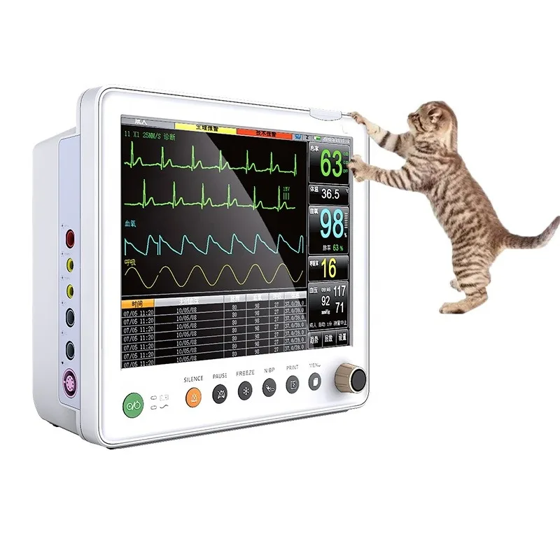 

Veterinary Equipment Multiparameter Monitor with Capnograph Etco2 and Torry UN8000EV for Animal Care and Supplies
