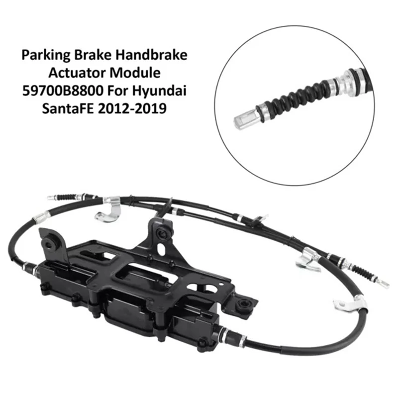 Módulo actuador de freno de mano para coche, montaje de freno de estacionamiento para Hyundai Santa FE 2012-2019, 59700-B8800, 59700B8800