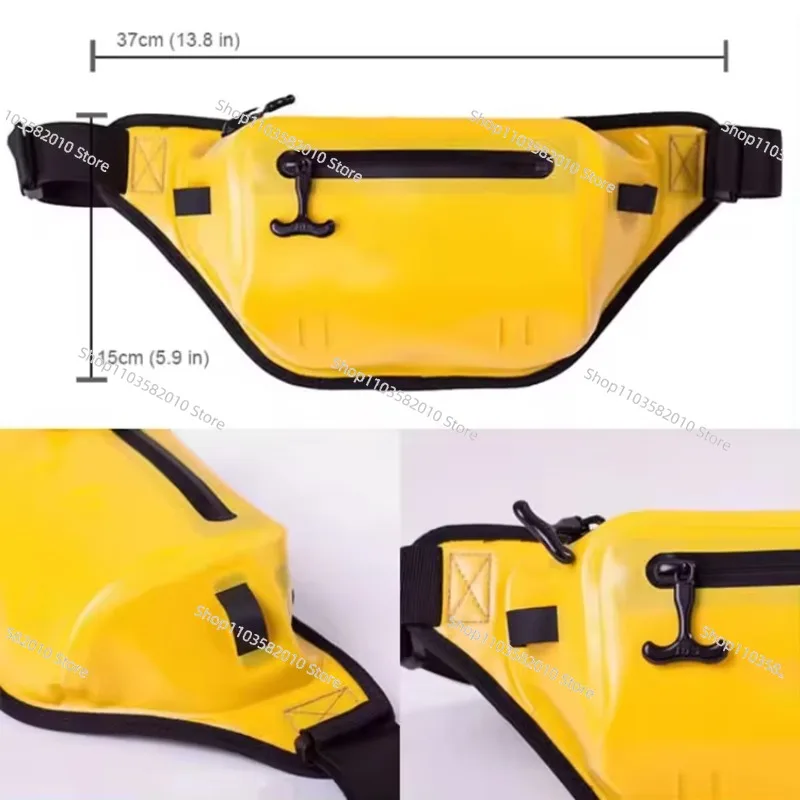 Unisex waterproof fanny pack, anti-theft and durable, diving and swimming