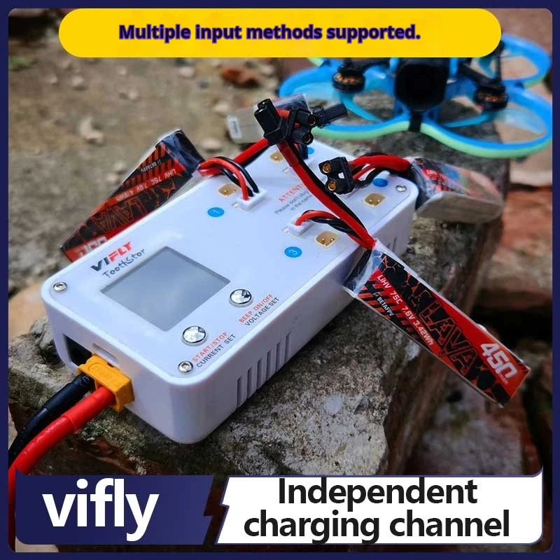 Vifly Third-Generation Whoopstor 2s Charger Lithium Battery Plug Bt3.0 Xh2.54 Toothstor Charger Cable For Remote Control Toys