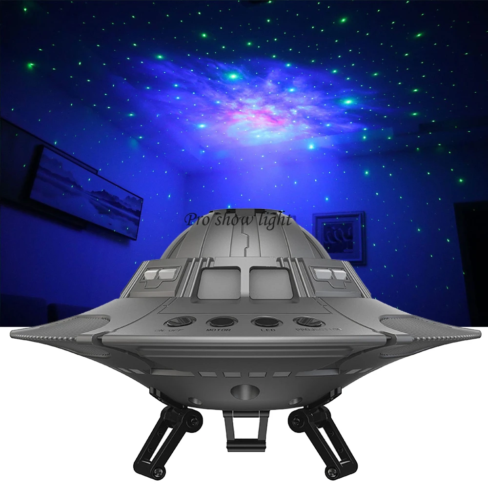 UFO Galaxy Projector LED Night Lights LED Starry Sky Laser Light for Kids and Adults, Starry Nebula Ceiling LED Lamp With Remote