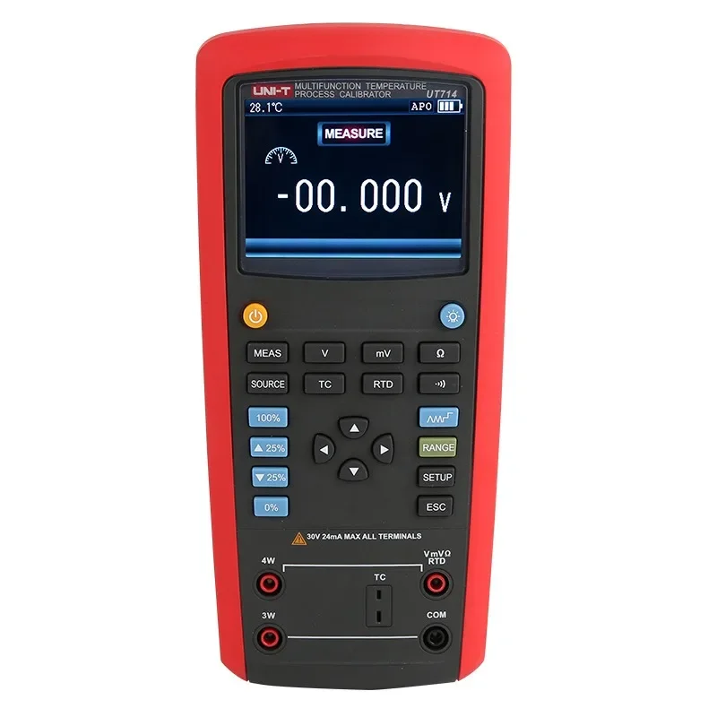 Industrial multi-function temperature calibrator, high-precision loop process calibrator
