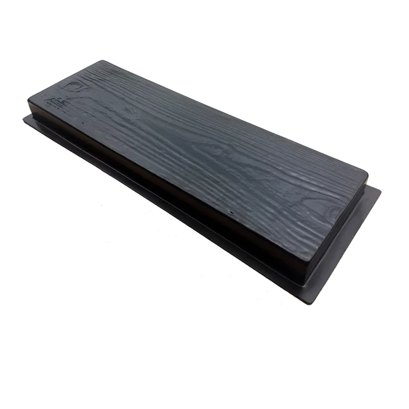 Realistic Wood Grain Concrete Mold Thickened Plastic Patio Paver Form Reusable DIY Garden Walkway Stamp Path  Edge Stone Cement