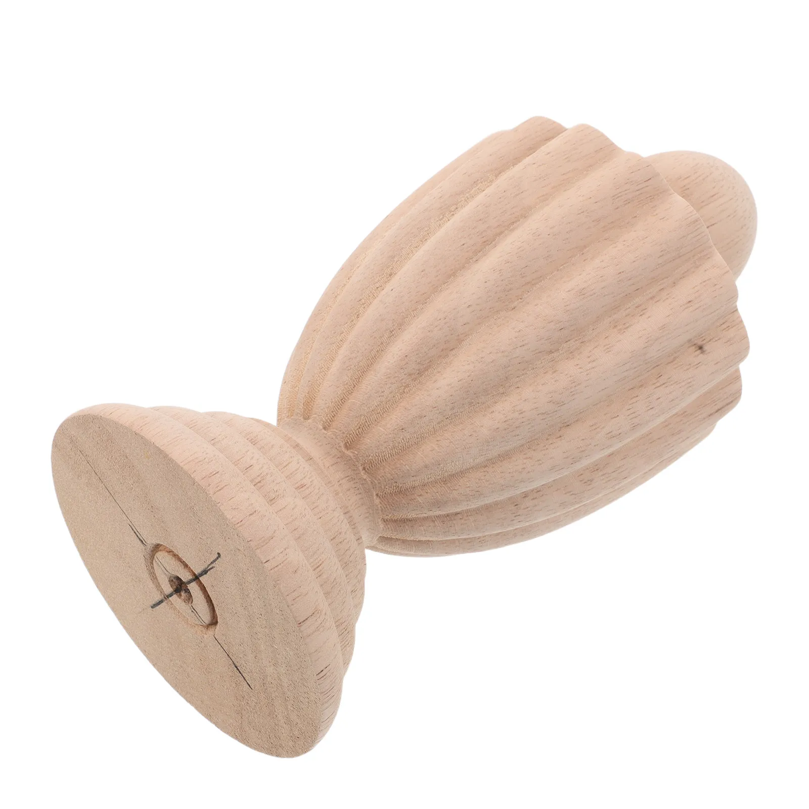 유럽 스타일 목재 마감되지 않은 장식용 끝단 장식품, 실내 계단 난간, 침대 프레임, 울타리 기둥 캡, DIY 홈 웨딩 장식용