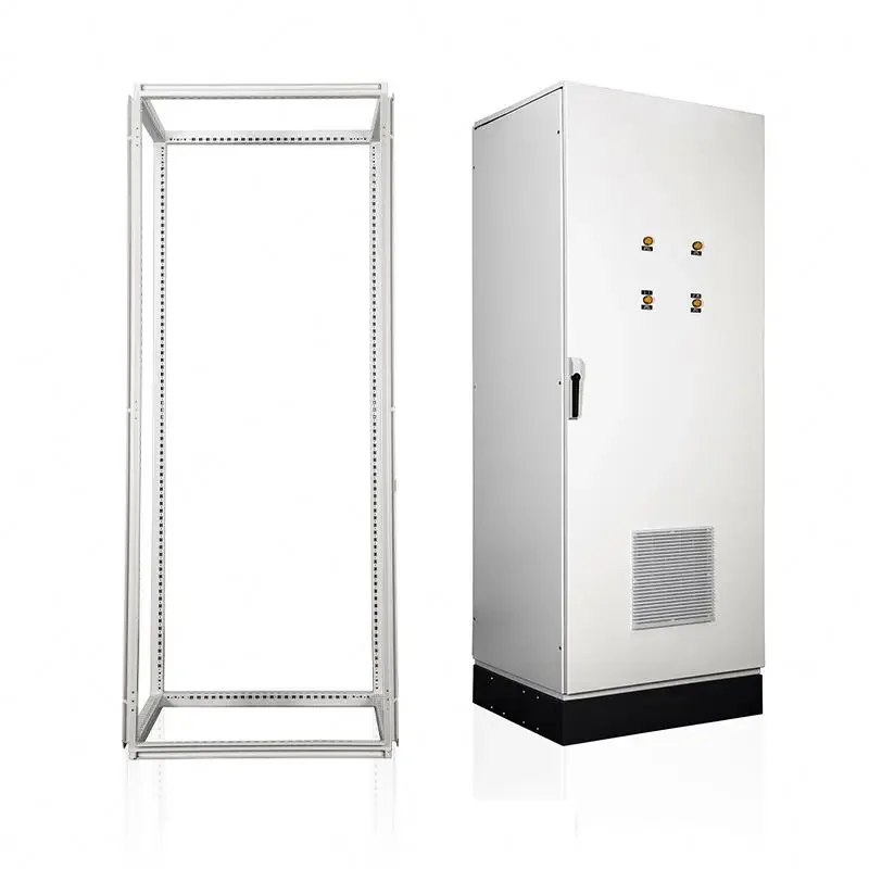 New Side Mounted Heat Dissipation Industrial al Control Cabinet With Built In Compressor