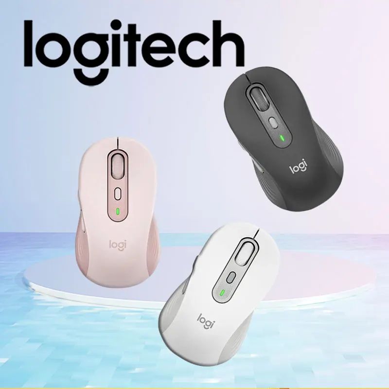 Logitech M650L/M650 Dual-Mode Bluetooth Mouse, 1600 DPI Adjustable, Suitable for Office, Home, Gaming Laptops, iOS and Android