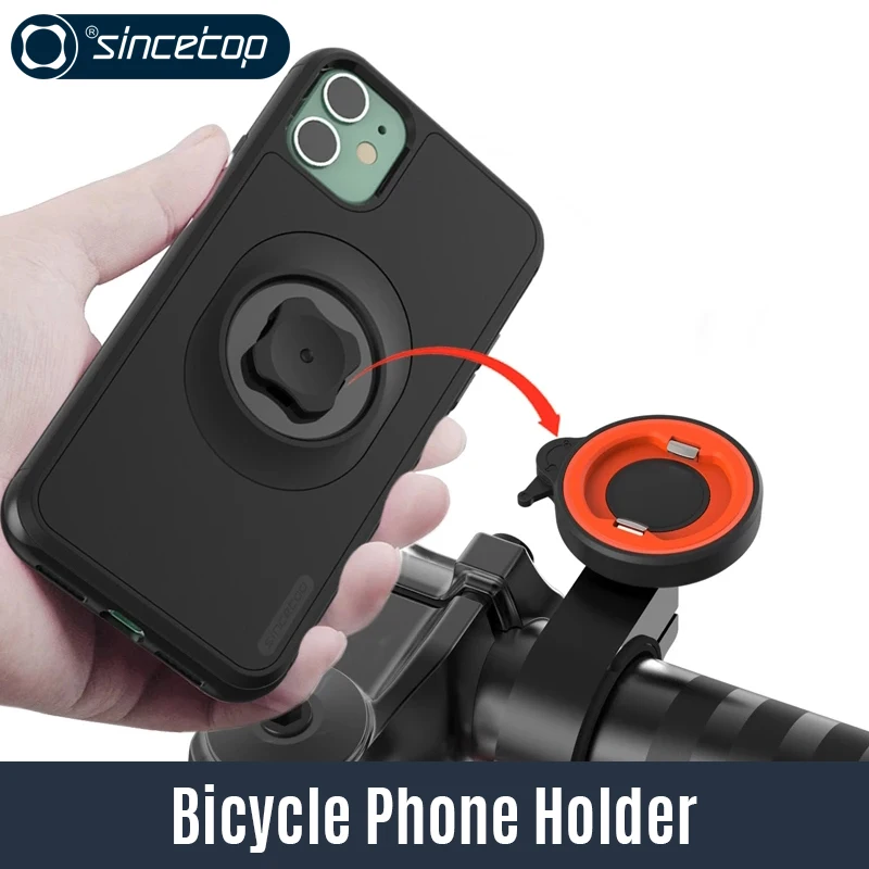 New Bicycle Motorcycle Handlebar Mount Holder Cell Phone Bag Holder With Shockproof Case Protection Stand For iPhone 11 Pro Max