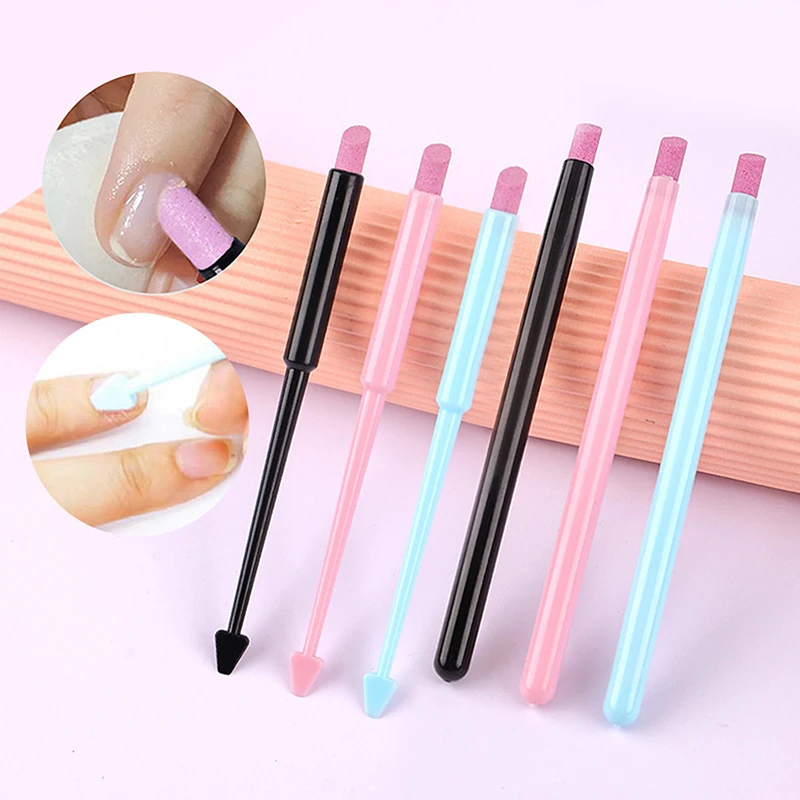 

Quartz Stone Scrub Nail File Rods Cuticle Remover Dead Skin Remover Perfect Gift Lightweight Portable Handy Use Manicure Tools