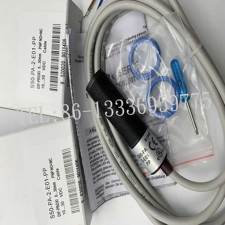 

The brand-new original sensor S50-PA-2-T01-PP S50-PA-2-T01-NN warranty for one year in stock