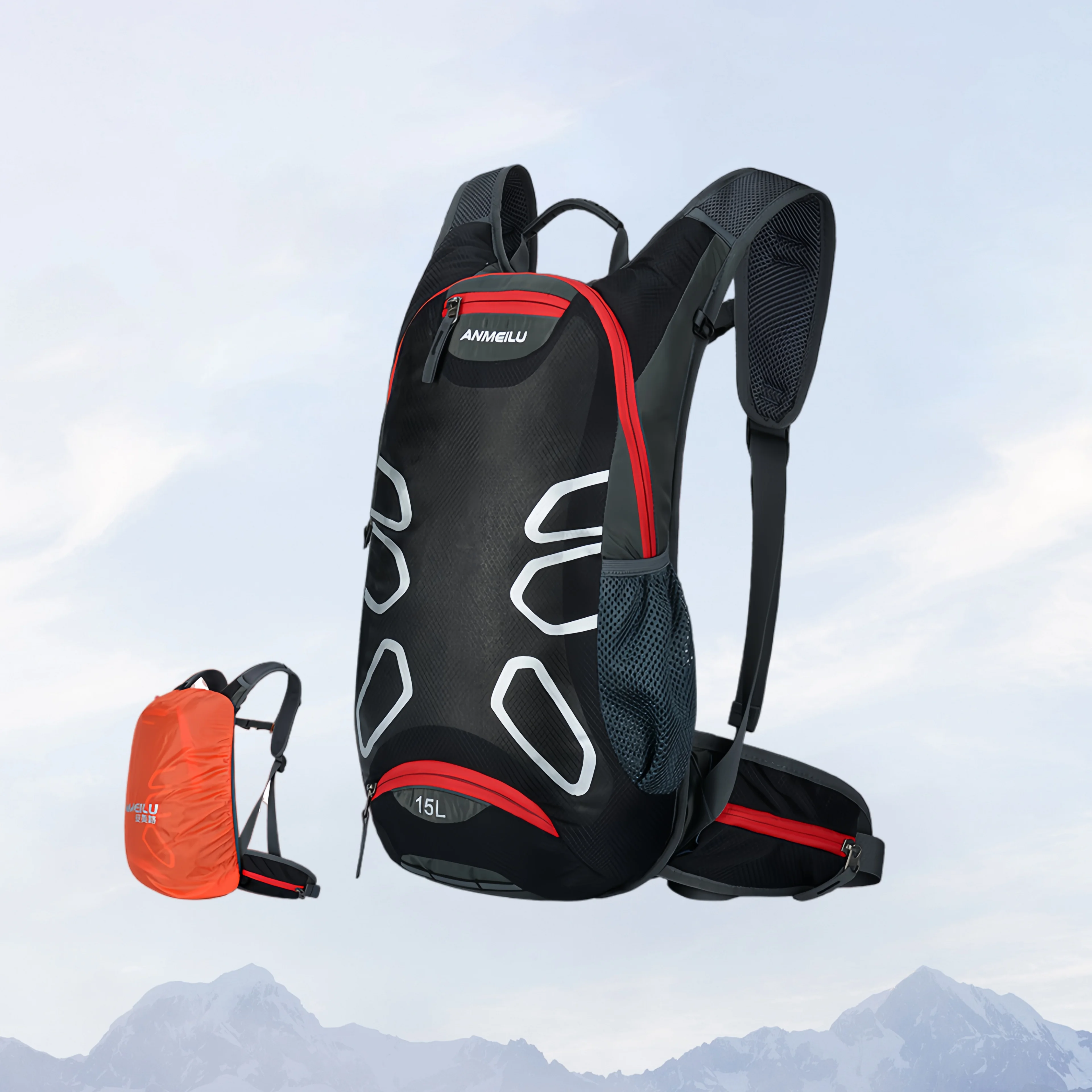 Cycle Riding Backpacks Running Bag Bicycle Rucksacks for Outdoor Sports Hiking Walking Trekking Camping Waterproof Light Bags