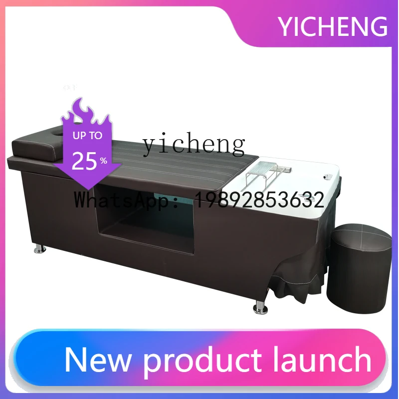 H2  barber shop special new full lie flat beauty massage head treatment bed
